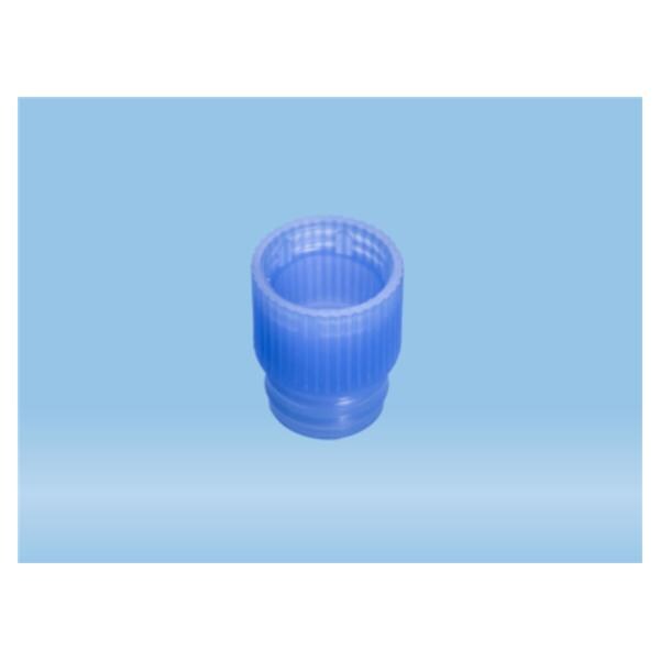 Push Tube Cap LDPE Blue 13mm 1000/Package