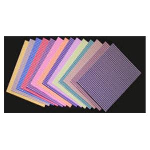 ColorTrack Instrument ID Tape White/Royal Blue Stripe 8-1/2x11" D...