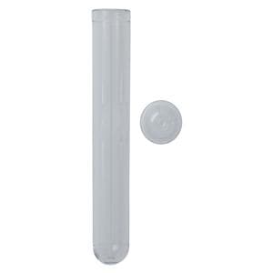 Test Tube Polystyrene 5mL 12x75mm Non-Graduated Clear No Cap Roun...
