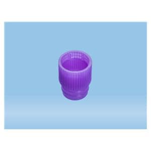 Push Tube Cap LDPE Violet 13mm 1000/Package