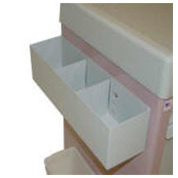 Cup / Straw Holder White Aluminum 2.8lb 5.5 in x 19.5 in x 5 in