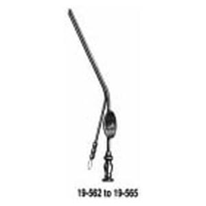 William-House Suction Tube 5x5Fr Stainless Steel Ea