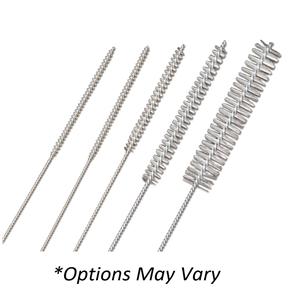 Safeclean Instrument Cleaning Brush Nylon Bristle 18"x1.6mm 2/Pk