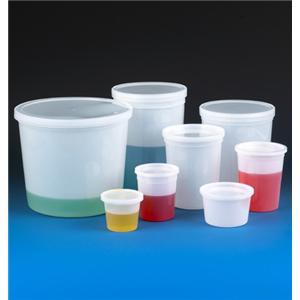 Multi-Purpose Container 8oz Polyethylene Non-Sterile Non-Graduate...