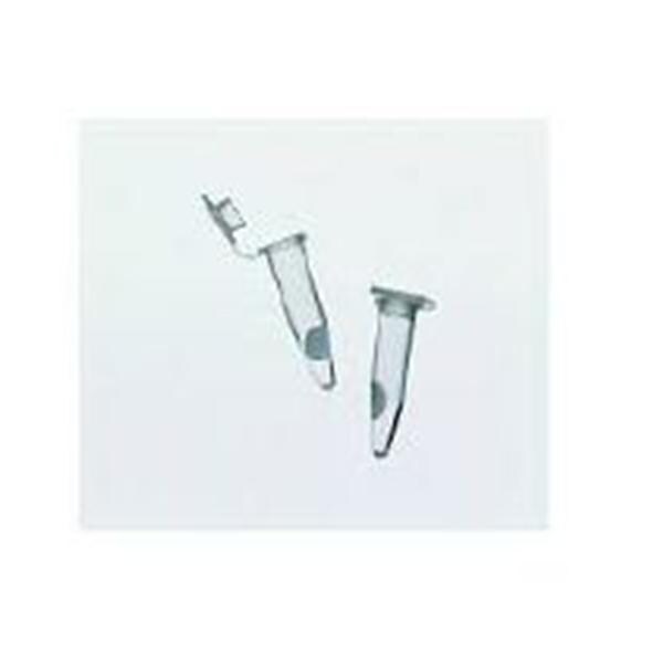 BioProducts Test Tube Flange Plug Cap Polyethylene Clear 1000/Pk