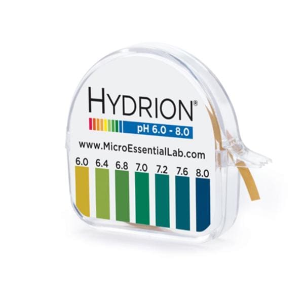 Hydrion pH Test Strip 6-8 Range 10/Box