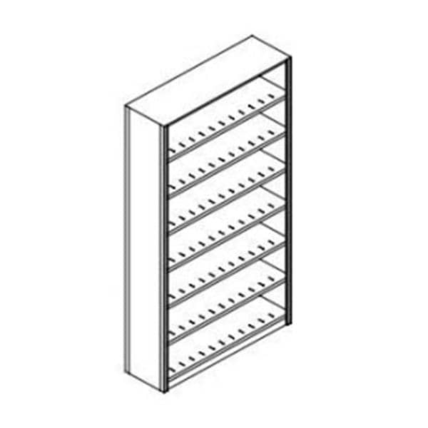 Vu-Stak Starter Shelving Unit Steel Each