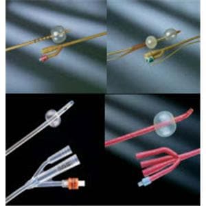 Lubri-Sil 2-Way Foley Catheter Standard Round Tip Sil/Hydrgl Coat 18Fr 5cc
