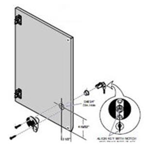 Single Door Base Lock