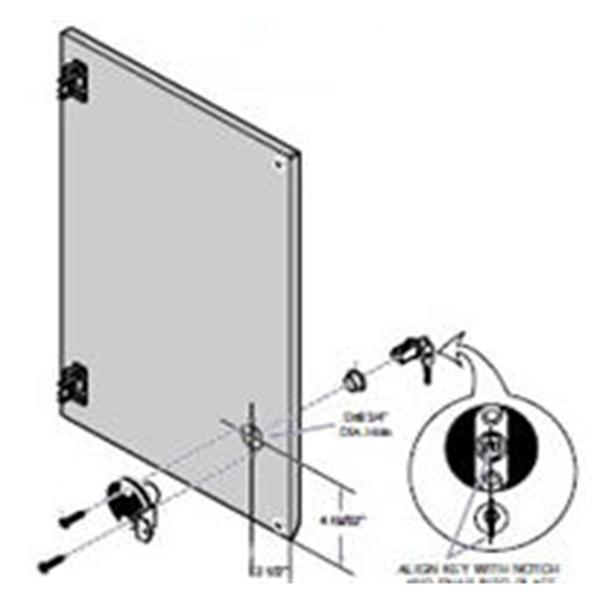 Single Door Base Lock