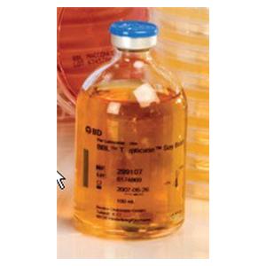 BBL Prepared Media TSB: Trypticase Soy Broth 100mL Bottle 10/Bx