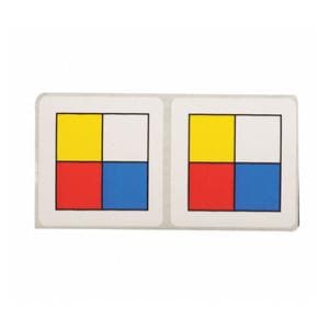 Stranco NFPA Paper Informational Label White 2x2 2x2 White Adhesi...