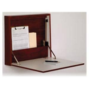 Desk Wall Fold Up 21x4x17 Mahogany Each