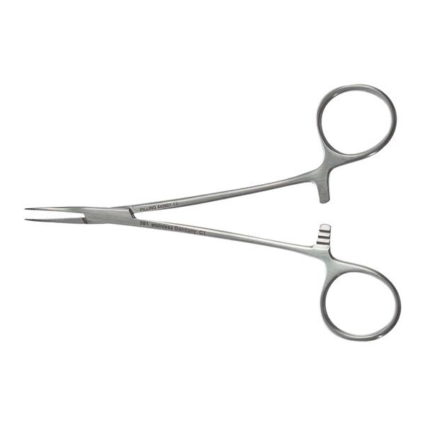 Jacobson Hemostatic Forcep Curved 5-1/8" Stainless Steel Each