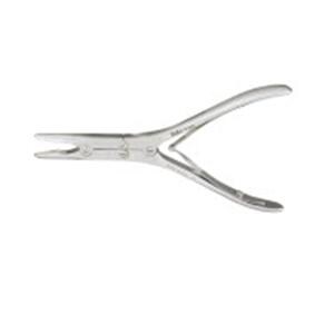 Ruskin Rongeur Straight Stainless Steel Autoclavable Reusable Ea