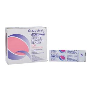 Glassvan Stainless Steel Sterile Surgical Blade #10 Disposable
