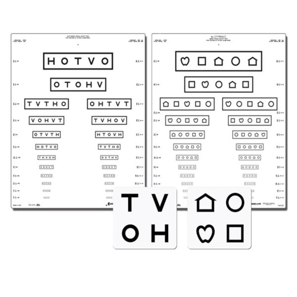 Chart Vision Testing 10' Testing Distance Each