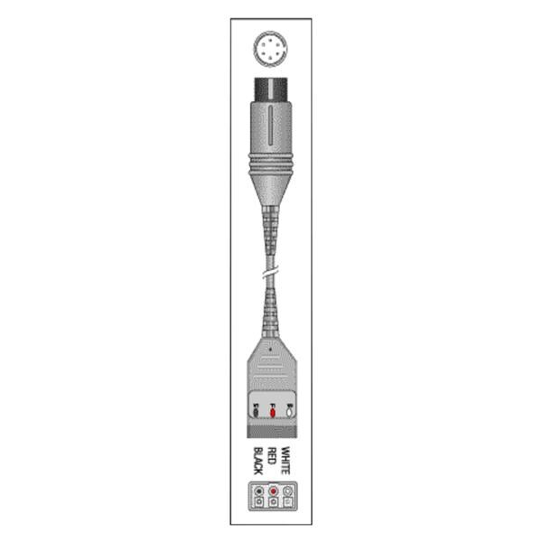 Patient Cable New For Vital Monitor 3 Lead Ea