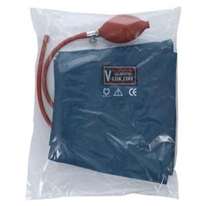 Calibrated V-Lok Blood Pressure Inflation System Blue Not Made Wi...