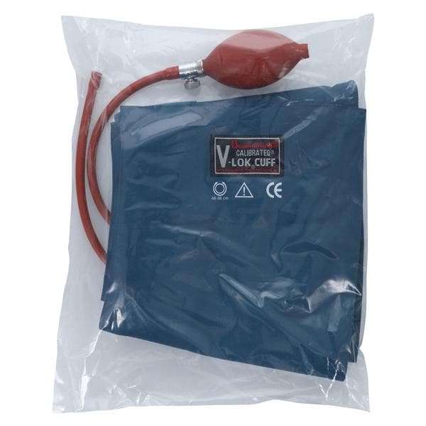 Calibrated V-Lok Blood Pressure Inflation System Blue Not Made Wi...
