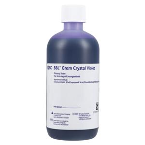 BBL Stain Gram Crystal Violet 250mL 4/Bx