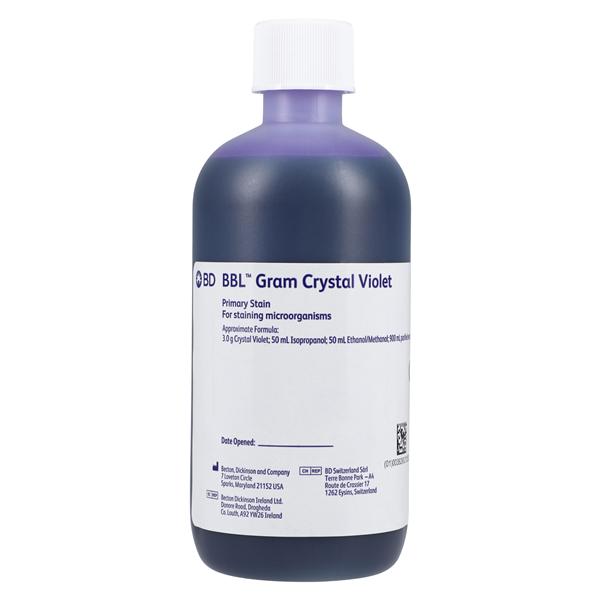 BBL Stain Gram Crystal Violet 250mL 4/Bx