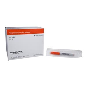 WriteSite Plus Skin Marker Tapered Tip Black Sterile