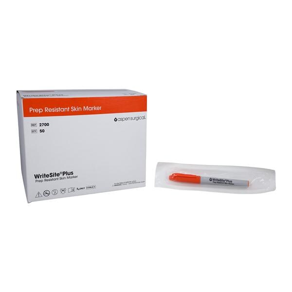 WriteSite Plus Skin Marker Tapered Tip Black Sterile