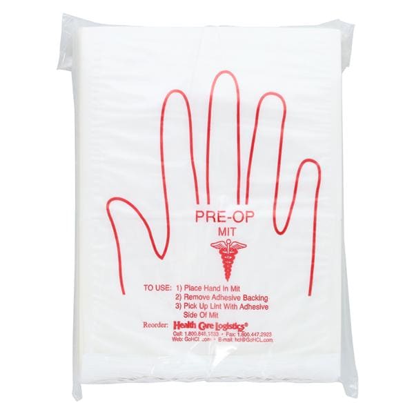 Pre-Op Mitt Hand Adhesive 5.5x7" One Size