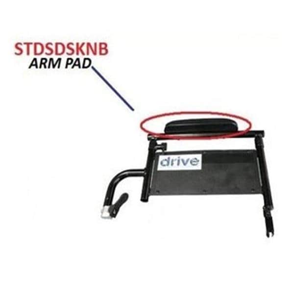 Replacement Pad For Wheelchair/Transport Chairs Desk Length Armre...