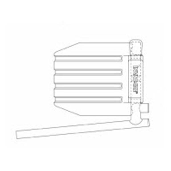 Replacement Foot Plate For Wheelchair Each