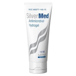 SilverMed Hydrogel/Silver Antimicrobial Hydrogel 4x5" Sterile 1.5...