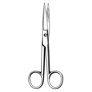 Surgi-OR Operating Scissors Straight 5-1/2" Stainless Steel Non-Sterile Rsbl Ea