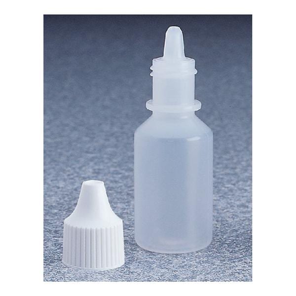 Nalgene Bottle Dropper LDPE White Screw Cap Clear 8mL With Contro...