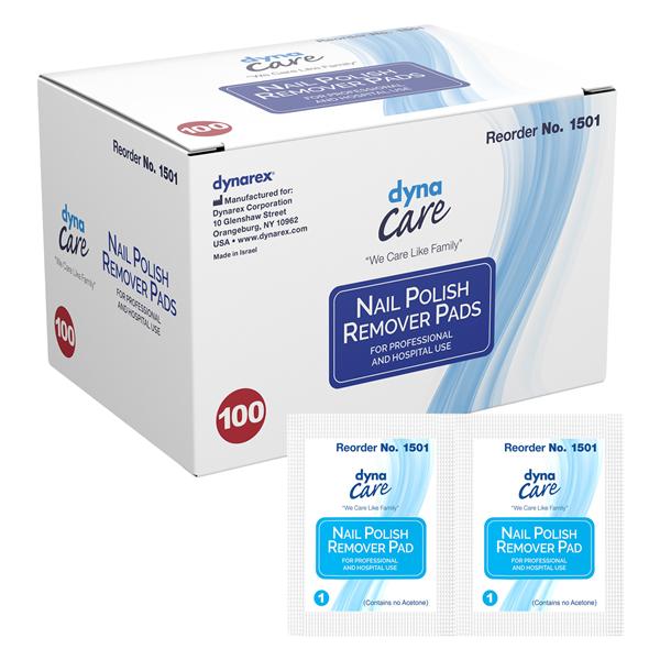 Nail Polish Remover Acetone Free Disposable 1000/Case