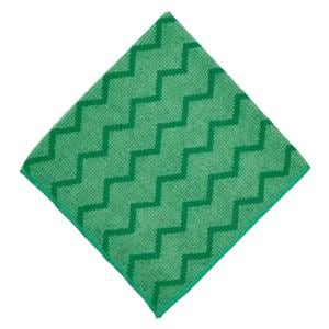 Cloth Hygen Microfiber 16x16 Green 12/Pk 12/Package