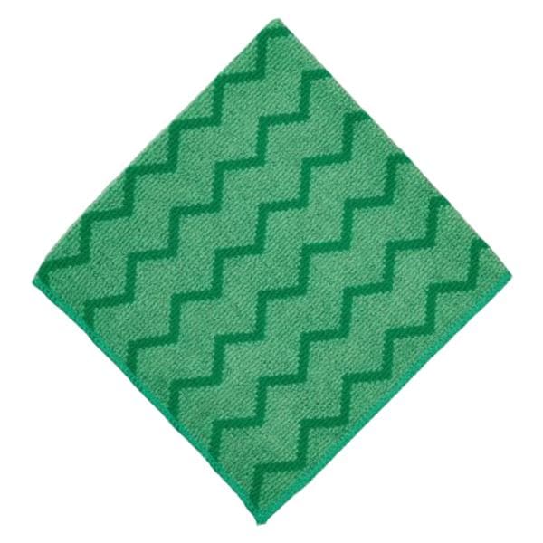 Cloth Hygen Microfiber 16x16 Green 12/Pk 12/Package