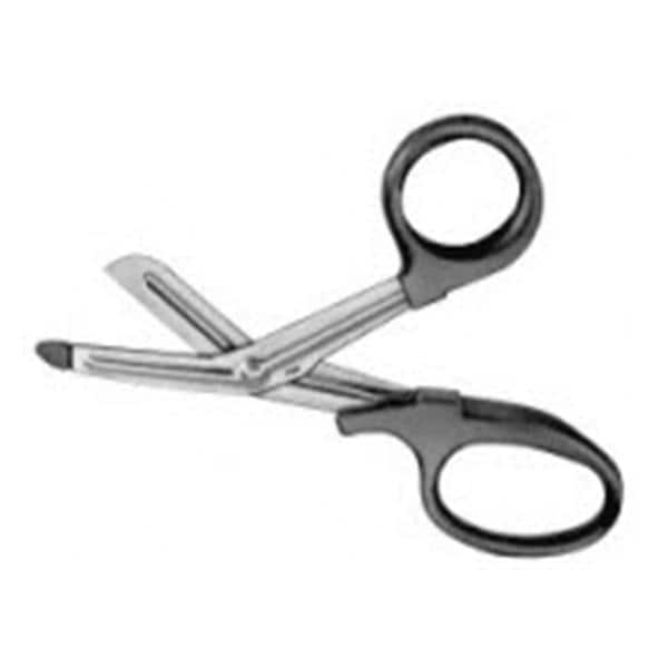 Bandage Scissors Angled 7" Stainless Steel/Plastic Non-Sterile Re...
