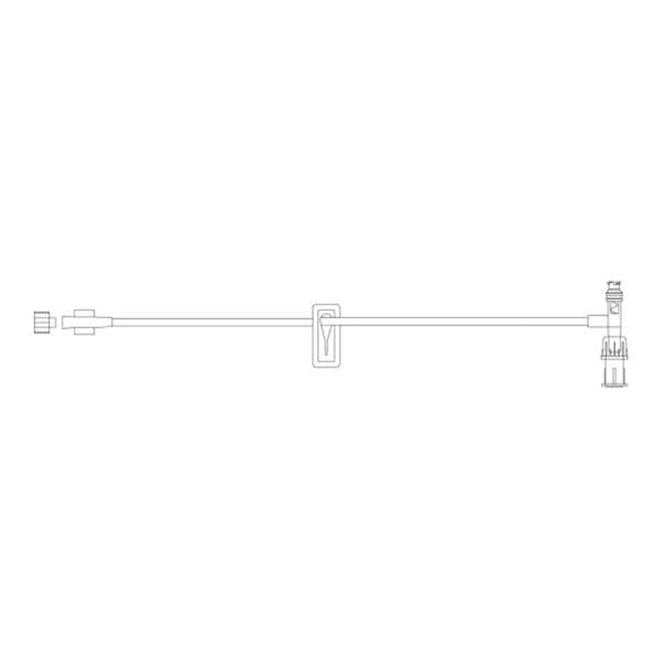 IV Extension Set Needleless Hi-Flow T-Connector Priming Volume 0....