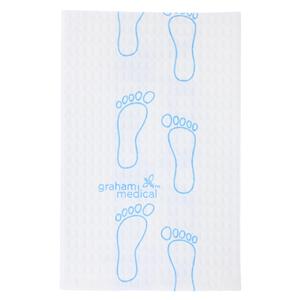 Patient Towel 3 Ply Tissue 13.5 in x 18 in Blue Disposable 500/Ca