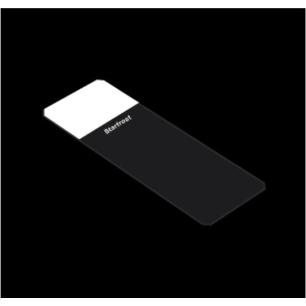 StarFrost Frosted Microscope Slide 3x1" White With 45D Corners 72...