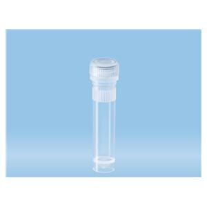 Test Micro Tube Polypropylene 2mL 10.8x46mm Non-Graduated Clear S...