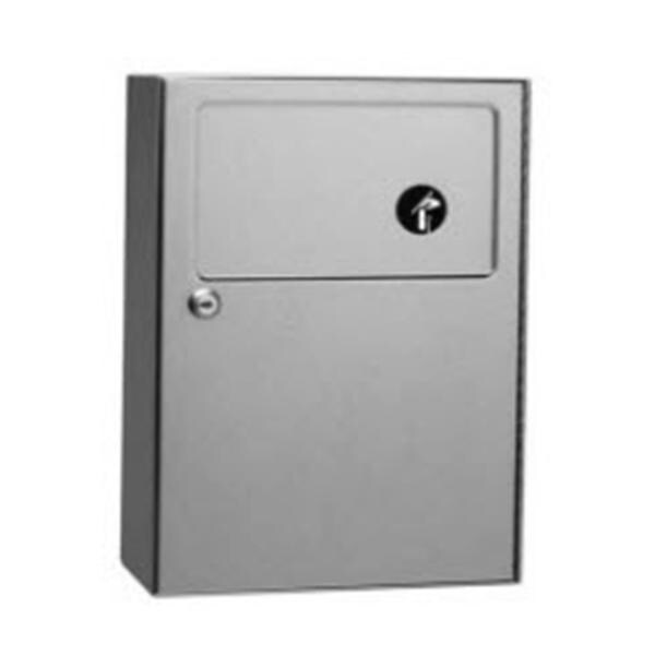 Classic Series Sanitary Napkin Disposal Satin Finish Stainless St...