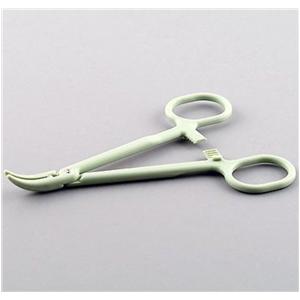 Hemostatic Forcep Curved 5-1/4" Plastic Non-Sterile 100/Bx