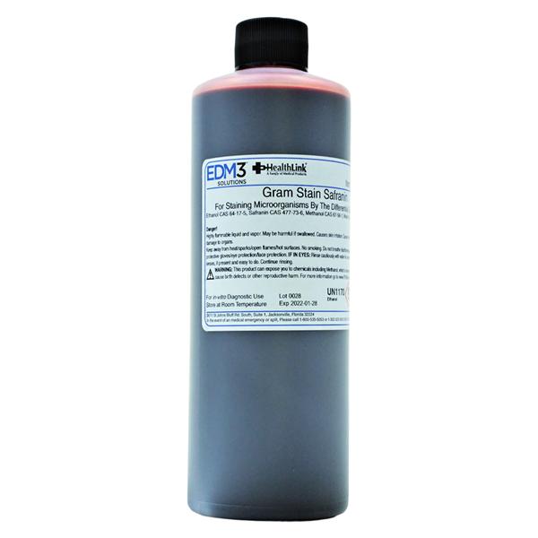 Stain Safranin 16oz 16oz/Bt