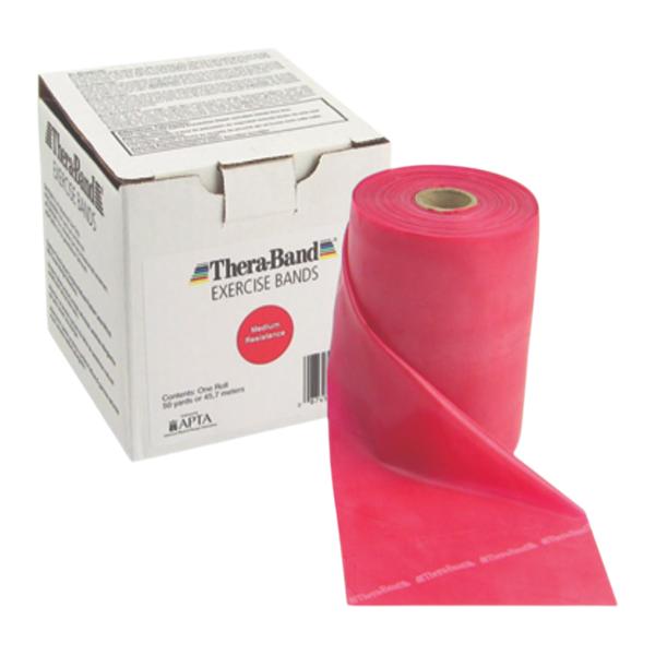 Thera-Band Exercise Band 50ydx5" Red Medium
