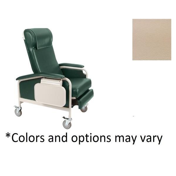 CareCliner Clinical Recliner Vinyl 450lb Capacity Manual Each