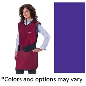 X-Ray Apron Unisex Easy Wrap Style/Standard Weight Lead 24x40 w/ Clr/Brst Pkt Ea