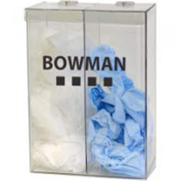 Apparel Dispenser Clear Plastic Wall Mount Each