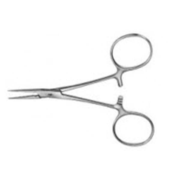 Hartman-Mosquito Hemostatic Forcep Curved 4" Stainless Steel Each